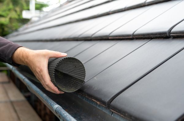 Gutter Mesh Installation in Southern Pines